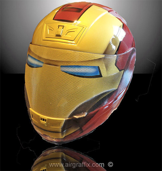 Illustration for article titled Superhero Helmets Unfortunately Won't Make You Invincible On the Road
